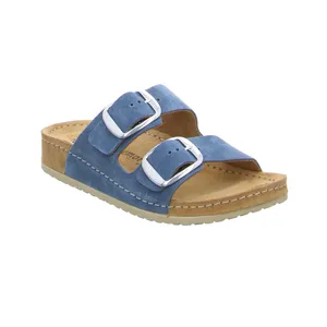 MUBB Bio-Fussbett Jeansblau Leder MUBB Bio-Fussbett Jeansblau Leder