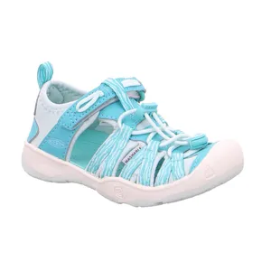 KEEN Mädchen-Sandale Türkis Synthetik  mit Zehenschutz 