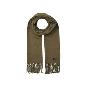 JACK & JONES Fransen Schal Khaki Textil 