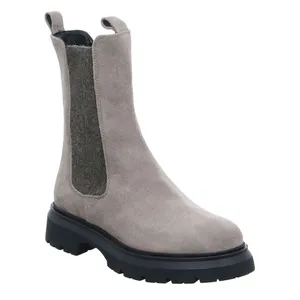 Gianluca Pisati Boot Taupe Leder Gianluca Pisati Boot Taupe Leder