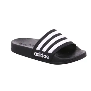 ADIDAS Badeschuhe Kinder Schwarz Synthetik ADIDAS Badeschuhe Kinder Schwarz Synthetik