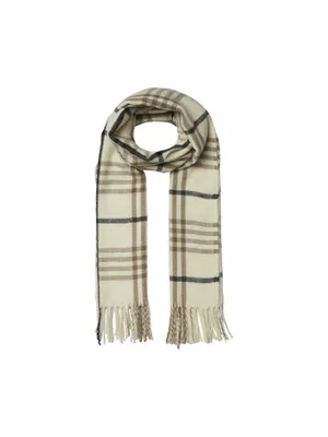 PIECES Schal Offwhite Textil 