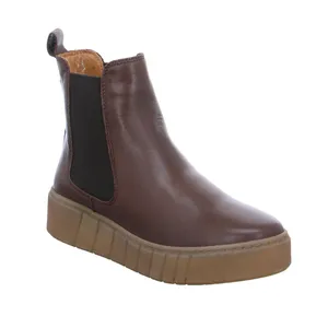 SCHUHENGEL Boot Braun Leder SCHUHENGEL Boot Braun Leder