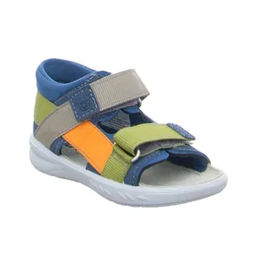 PEPINO Unisex Minilette Baby-Sandale Multicolor Textil 
