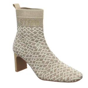 LA STRADA Stiefelette Gold Textil LA STRADA Stiefelette Gold Textil