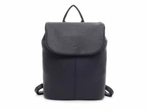 RUE68 Rucksack Blau Lederimitat 