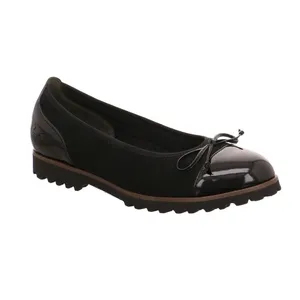 GABOR Ballerina Schwarz Leder GABOR Ballerina Schwarz Leder