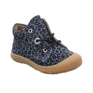 PEPINO Lauflernschuh Grau Leder Bottine PEPINO Lauflernschuh Grau Leder Bottine