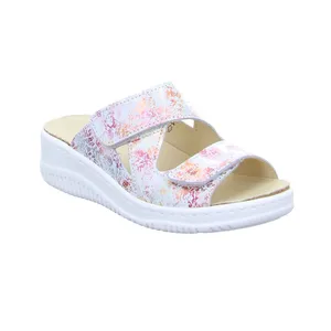 COLLECTION CHRISTA PFAFF Pantolette Weiss Leder 