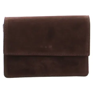 * Ledertasche mit Überschlag Braun Leder * Ledertasche mit Überschlag Braun Leder