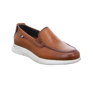 BUGATTI SHOES Halbschuh Cognac Leder BUGATTI SHOES Halbschuh Cognac Leder