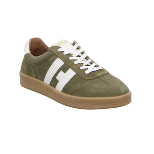 HOLD Halbschuhe Sneaker Khaki Leder HOLD Halbschuhe Sneaker Khaki Leder