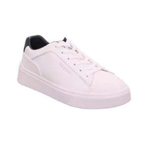 BUGATTI SHOES Halbschuhe Sneaker Weiss Lederimitat 
