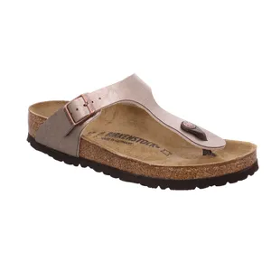 BIRKENSTOCK Bio-Zehentrenner Bronze Lederimitat 