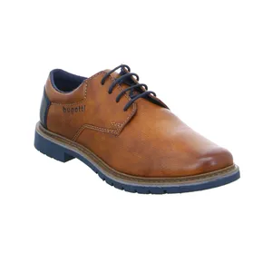BUGATTI SHOES Halbschuh-City Cognac Lederimitat BUGATTI SHOES Halbschuh-City Cognac Lederimitat