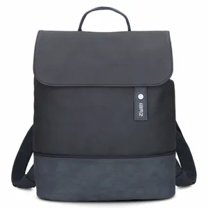 ZWEI Rucksack Blau Lederimitat ZWEI Rucksack Blau Lederimitat