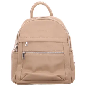 SCHUHENGEL Rucksack Taupe Leder SCHUHENGEL Rucksack Taupe Leder