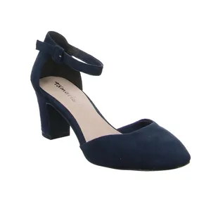 TAMARIS Pumps Navy Lederimitat 