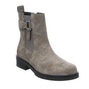 GABOR Boot Taupe Leder 