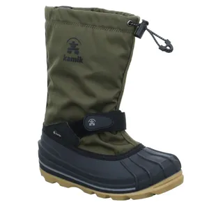 KAMIK Schneestiefel Kinder-Snowboot Olive Textil KAMIK Schneestiefel Kinder-Snowboot Olive Textil