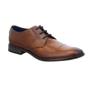 BUGATTI SHOES Halbschuh-City Cognac Leder 