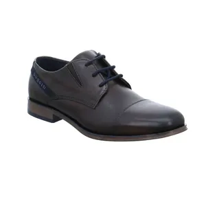 BUGATTI SHOES Halbschuh-City Braun Leder 