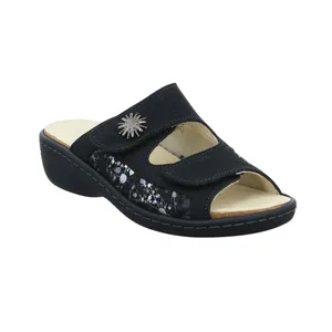 COLLECTION CHRISTA PFAFF Pantolette Schwarz Leder COLLECTION CHRISTA PFAFF Pantolette Schwarz Leder