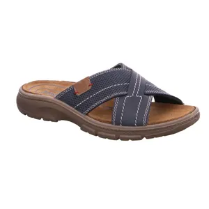 IMAC Offene Schuhe Blau Leder IMAC Offene Schuhe Blau Leder