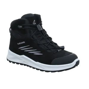 LOWA Winter-Sneaker high Jungen-Winter-Bottine Schwarz Textil 