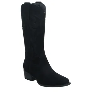 LA STRADA Stiefel Schwarz Leder LA STRADA Stiefel Schwarz Leder