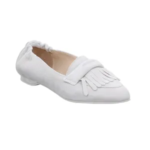 APPLE OF EDEN mit Lederfutter Slipper Hellgrau Leder APPLE OF EDEN mit Lederfutter Slipper Hellgrau Leder