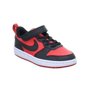 NIKE Nike Court Borough Low Recraft Kinder Sportschuh Rot Synthetik NIKE Nike Court Borough Low Recraft Kinder Sportschuh Rot Synthetik