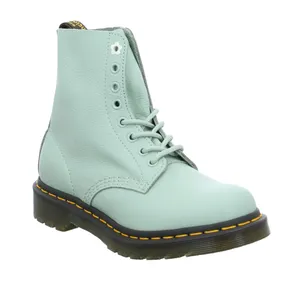 DR. MARTENS Boot Grün Leder 