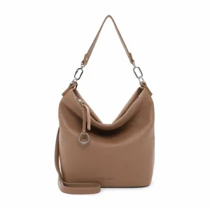 SURI FREY Beuteltasche Taupe Lederimitat SURI FREY Beuteltasche Taupe Lederimitat