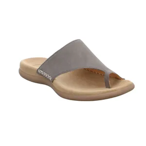 GABOR Zehentrenner-FlipFlop Grau Leder GABOR Zehentrenner-FlipFlop Grau Leder