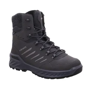 LOWA Snowboots Grau Leder 