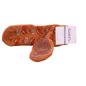EWERS Vollsohle, Eichhörnchen Antirutsch-Socken Mittelbraun Textil EWERS Vollsohle, Eichhörnchen Antirutsch-Socken Mittelbraun Textil