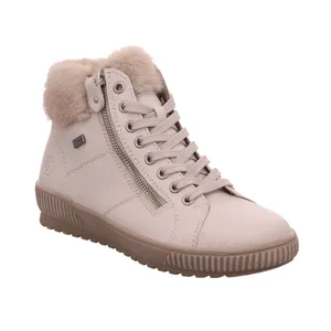 REMONTE mit TEX Membrane Mid Cut Sneaker Offwhite Leder REMONTE mit TEX Membrane Mid Cut Sneaker Offwhite Leder