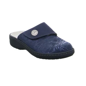 COLLECTION CHRISTA PFAFF Hausschuh Blau Leder 