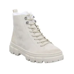 PAUL GREEN Boot Beige Leder PAUL GREEN Boot Beige Leder