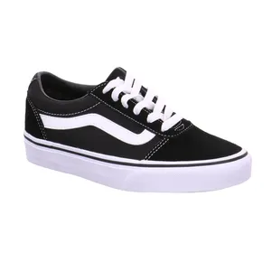 VANS Sneaker Schwarz Leder VANS Sneaker Schwarz Leder