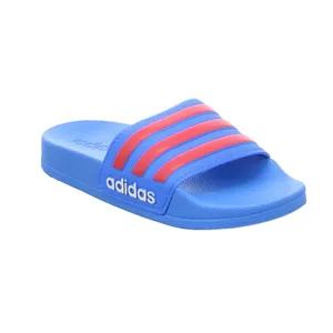 ADIDAS Badeschuhe Kinder Blau Synthetik 