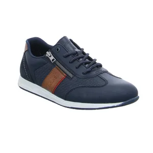 RIEKER Halbschuhe Sneaker Blau Leder RIEKER Halbschuhe Sneaker Blau Leder