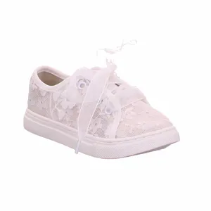ZOTH Mädchensneaker Kleinkinder-Halbschuh Binder Weiss Textil 