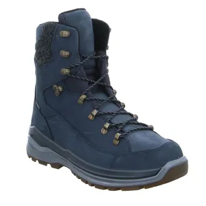 LOWA Snowboots Blau Leder LOWA Snowboots Blau Leder