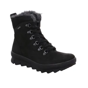 LEGERO Snowboot Schwarz Leder  mit Gore-Tex Membrane 