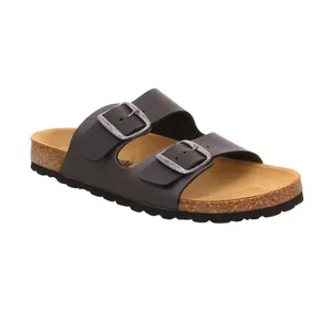 BIOLife Bio-Mûles Schwarz Lederimitat 