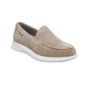 BUGATTI SHOES Halbschuh Beige Leder BUGATTI SHOES Halbschuh Beige Leder