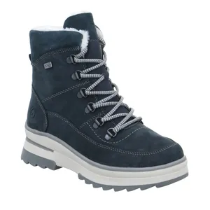 REMONTE mit TEX-Membrane Snowboot Blau Leder REMONTE mit TEX-Membrane Snowboot Blau Leder
