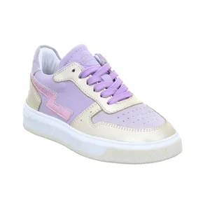 GATTINO Sneaker Kleinkinder-Halbschuh Binder Flieder Leder GATTINO Sneaker Kleinkinder-Halbschuh Binder Flieder Leder